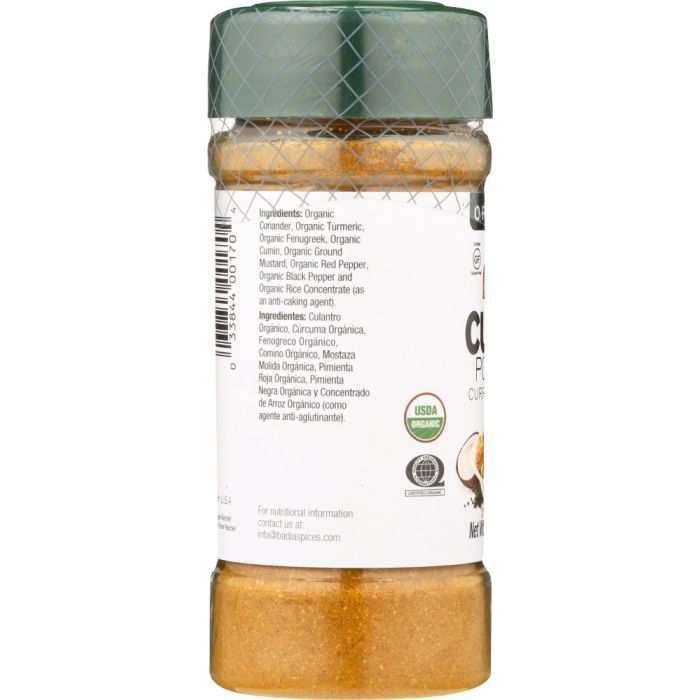 BADIA: Curry Powder Organic, 2 oz