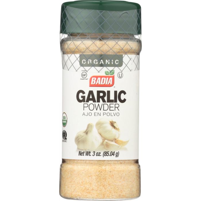 BADIA: Organic Garlic Powder, 3 oz