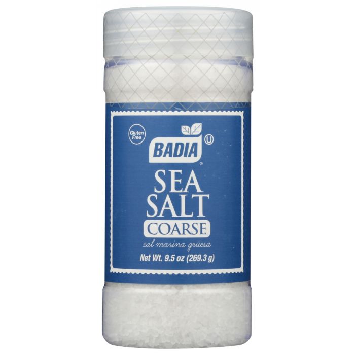 BADIA: Sea Salt Coarse, 9.5 oz