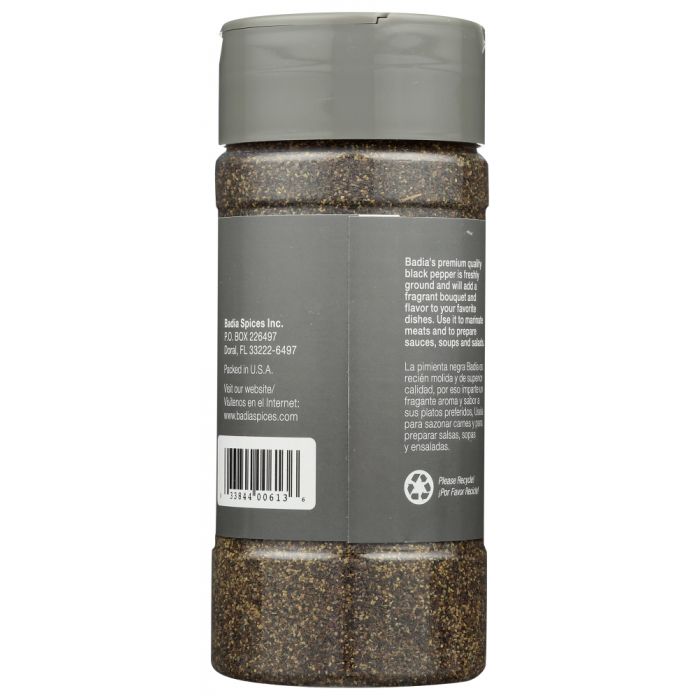 BADIA: Ground Black Pepper, 7 Oz