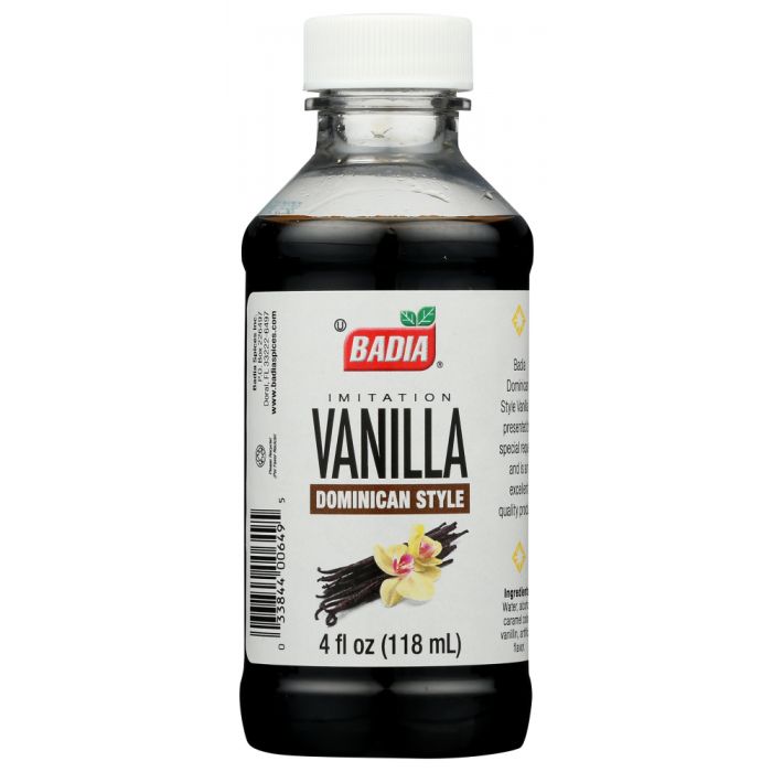 BADIA: Vanilla Extract Imitation, 4 oz