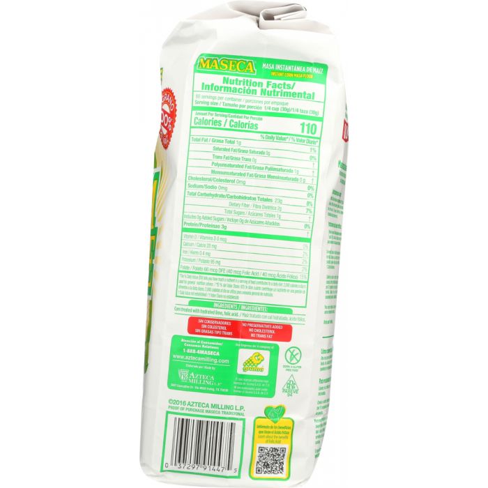 MASECA: Instant Masa Corn Flour, 4.4 lb