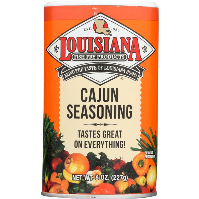 LOUISIANA FISH FRY PRODUCTS: Cajun Seasoning, 8 oz