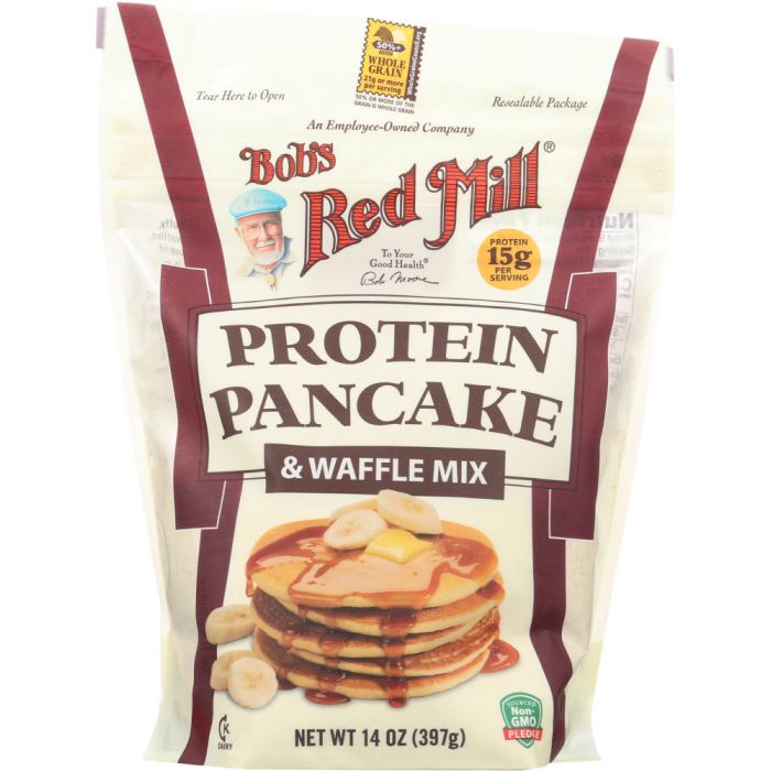 BOBS RED MILL: Protein Pancake & Waffle Mix, 14 oz