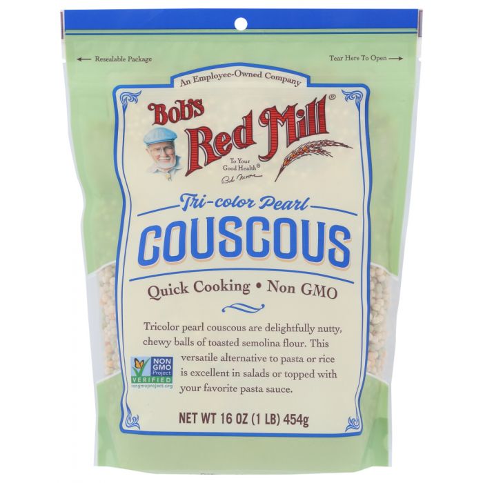 BOB'S RED MILL: Tri-Color Pearl Couscous, 16 oz