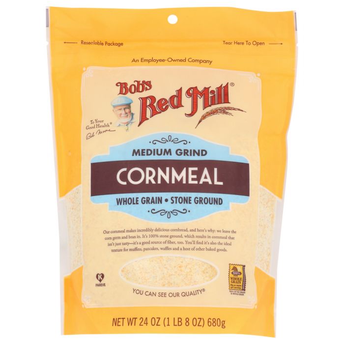 BOB'S RED MILL: Medium Grind Cornmeal, 24 oz