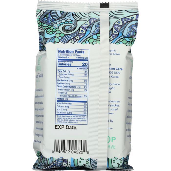 SEA CASTLE: Seaweed Roasted Sea Salt, 0.35 oz