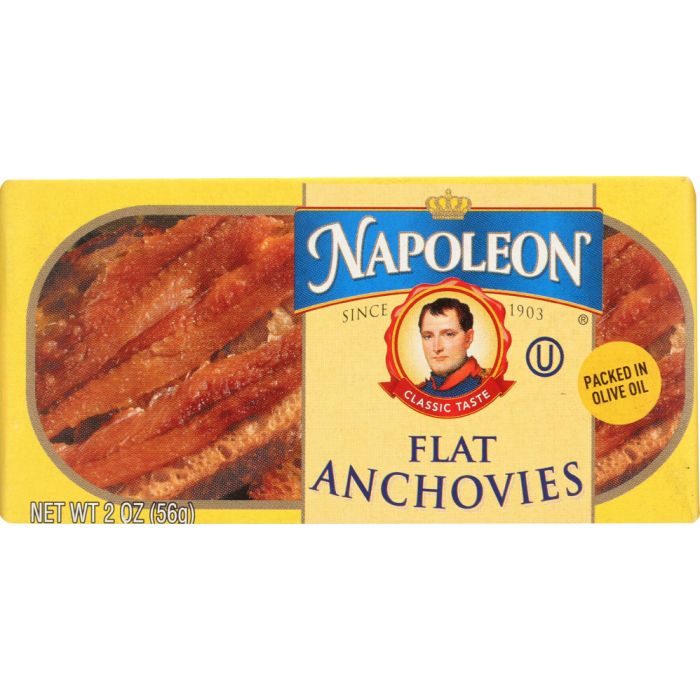 NAPOLEON: Flat Anchovy, 2 oz