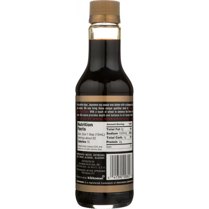 KIKKOMAN: Tamari Soy Sauce, 10 oz