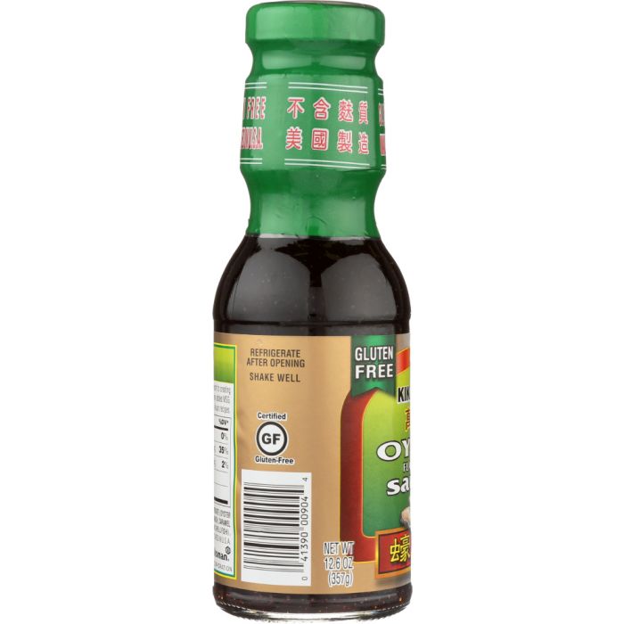 KIKKOMAN: Oyster Flavored Sauce Green Label, 12.4 oz