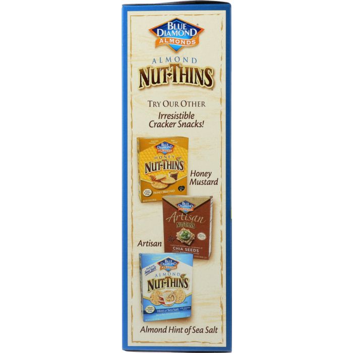 BLUE DIAMOND: Almond Nut-Thins Nut & Rice Cracker Snacks, 4.25 oz