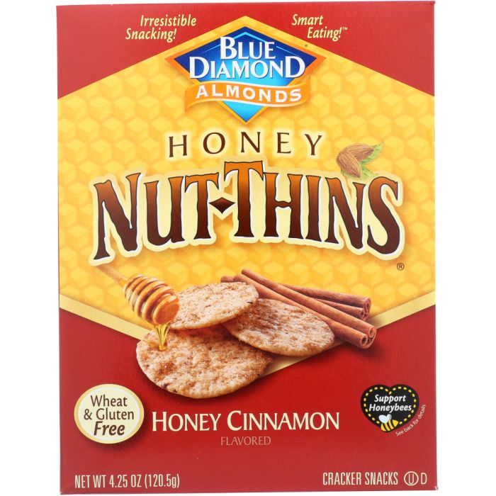 BUE DIAMOND: Honey Nut-Thins Honey Cinnamon , 4.25 oz