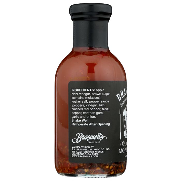 BRASWELL: BBQ Sauce Smokehouse, 12 fo