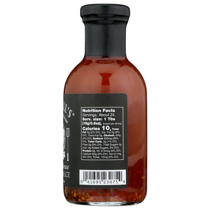 BRASWELL: BBQ Sauce Smokehouse, 12 fo