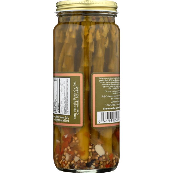 SAFIE: Pickled Asparagus, 16 oz