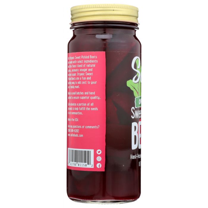 SAFIE: Beets Sweet Pickled Organic, 16 oz