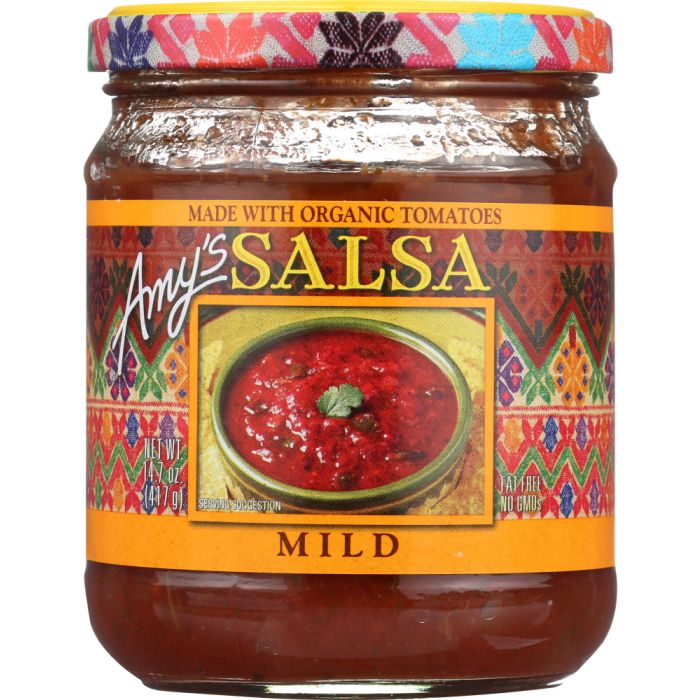 AMY'S: Salsa Mild, 14.7 oz