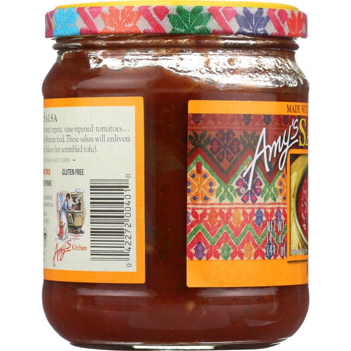 AMY'S: Salsa Mild, 14.7 oz