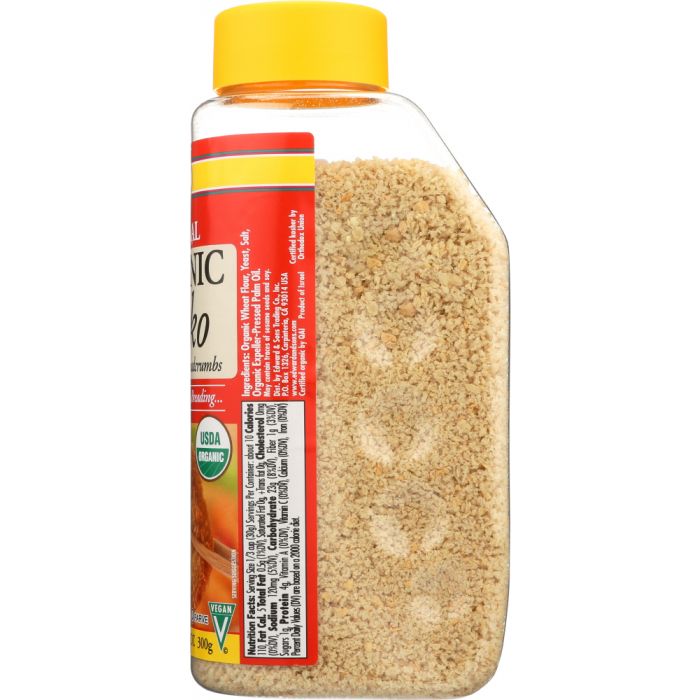 EDWARD & SONS: Breadcrumb Panko Japanese Style, 10.5 oz