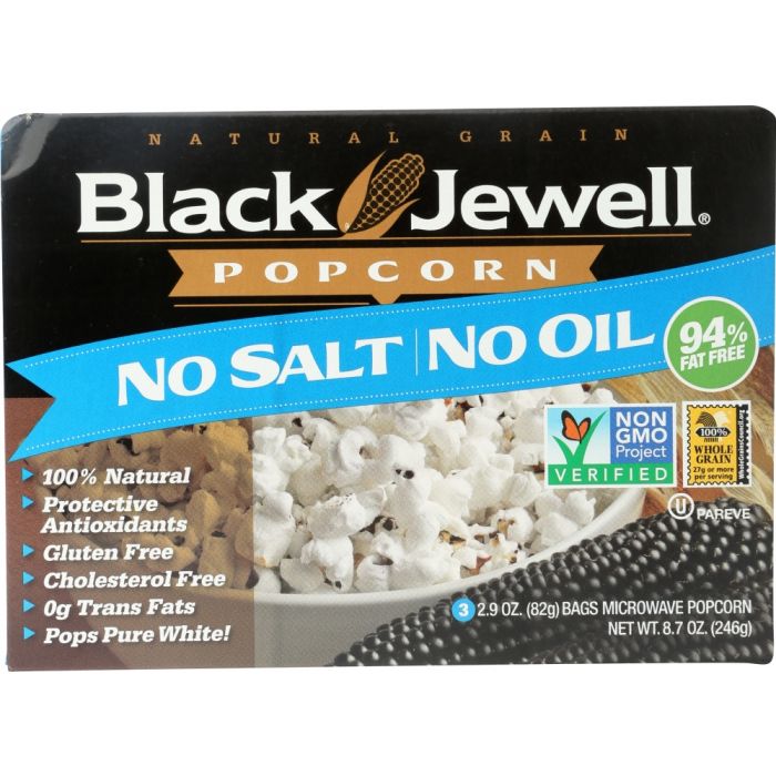 BLACK JEWELL: Popcorn Micro No Salt No Oil, 8.7 oz