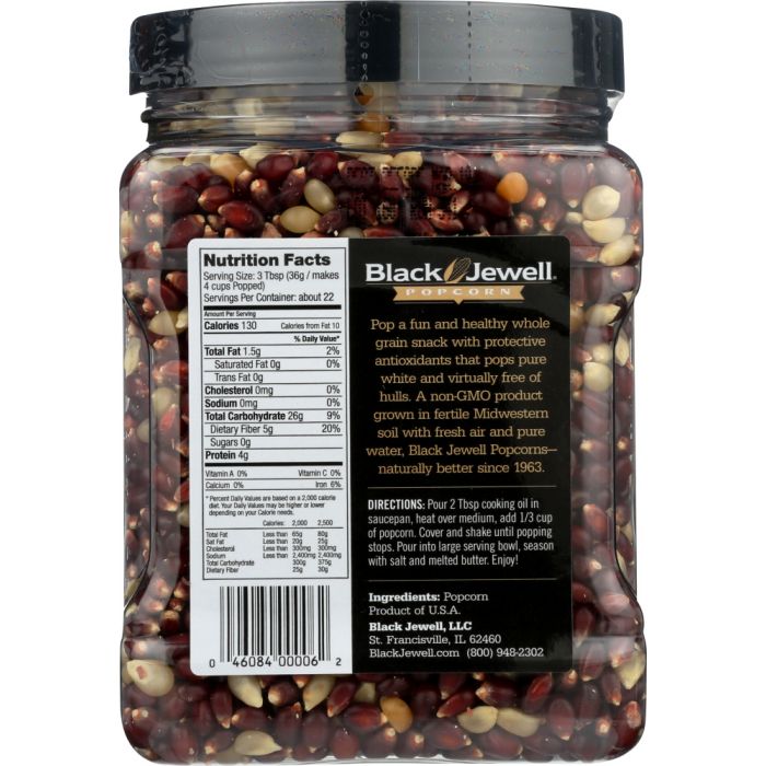 BLACK JEWELL: Popcorn Jar Native Mix, 28.35 oz