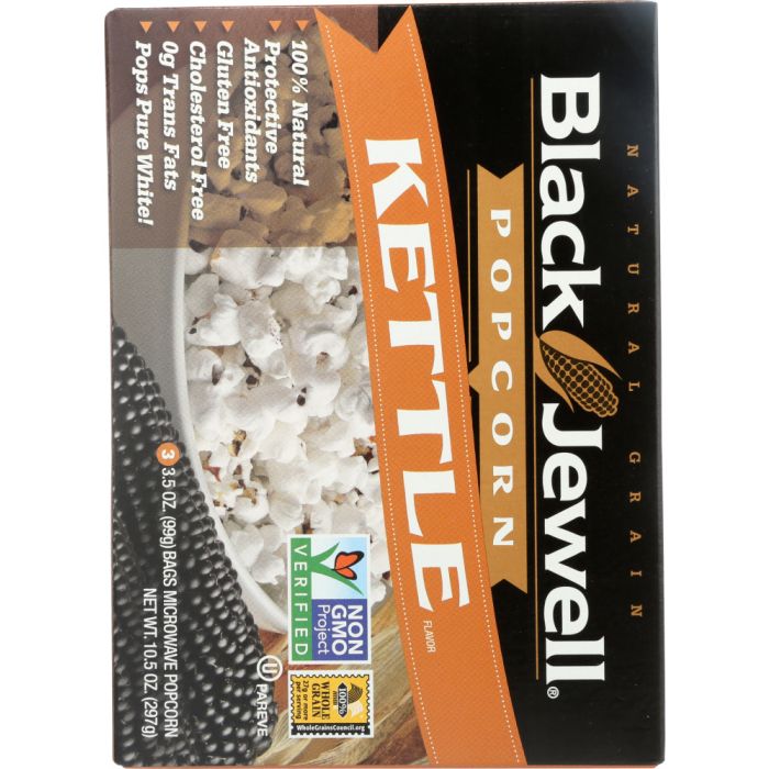 BLACK JEWELL: Kettle Corn Premium Microwave Popcorn 3 bags, 10.5 oz