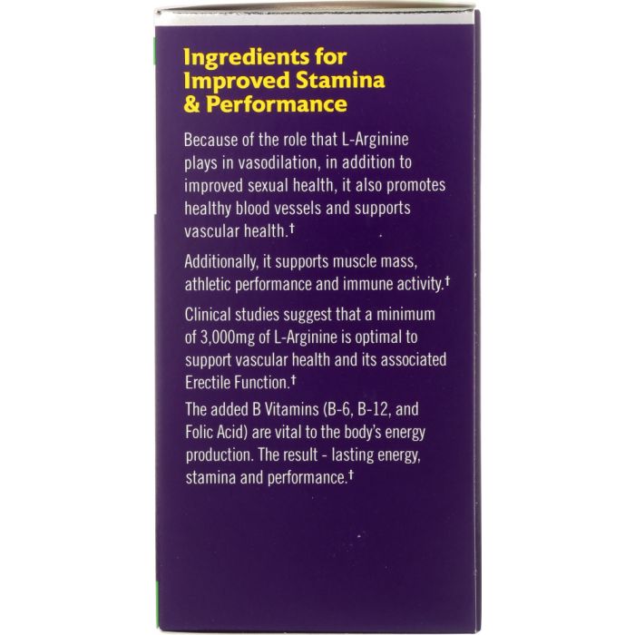 NATROL: L-Arginine 3000 mg, 90 tablets