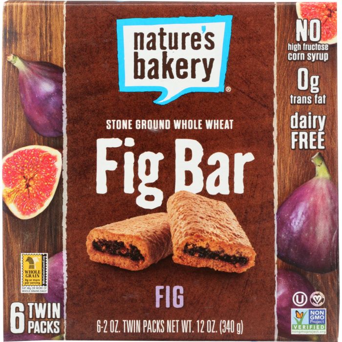 NATURE'S BAKERY: Stone Ground Whole Wheat Fig Bar, 12 oz