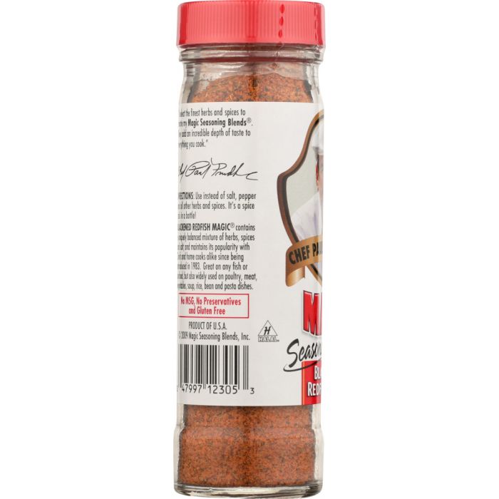 MAGIC SEASONING BLENDS: Blackened Redfish Magic, 2 Oz