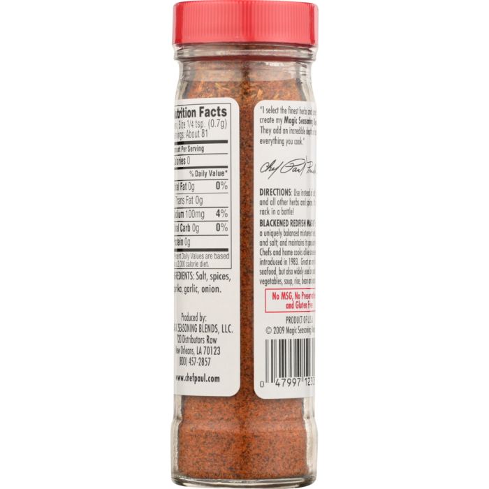 MAGIC SEASONING BLENDS: Blackened Redfish Magic, 2 Oz