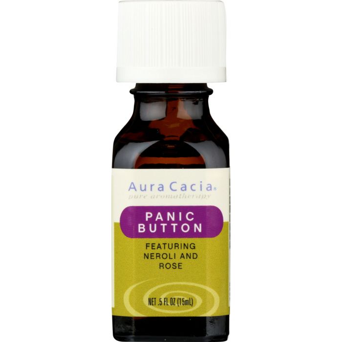 AURA CACIA: Essential Solutions Panic Button, 0.5 oz