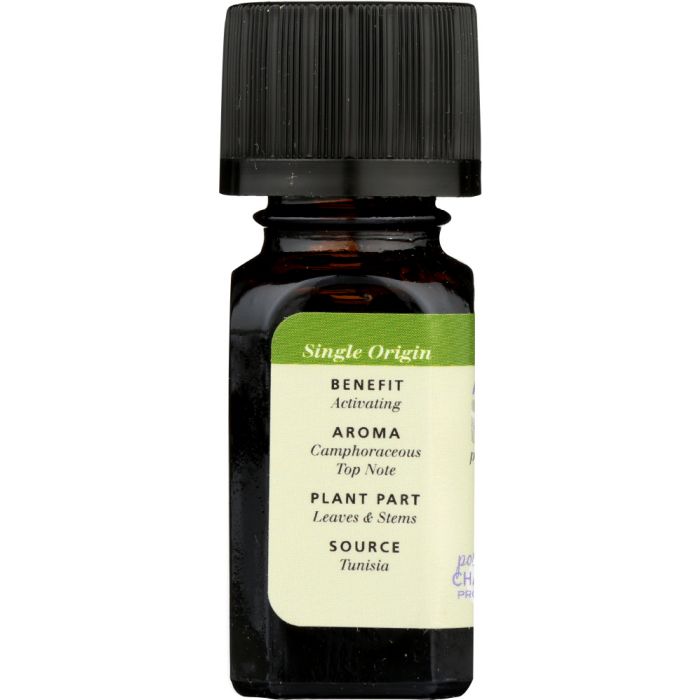 AURA CACIA: Organic Rosemary Essential Oil, 0.25 oz