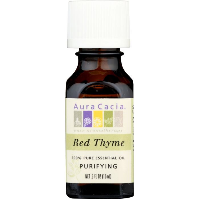 AURA CACIA: 100% Pure Essential Oil Red Thyme, 0.5 Oz