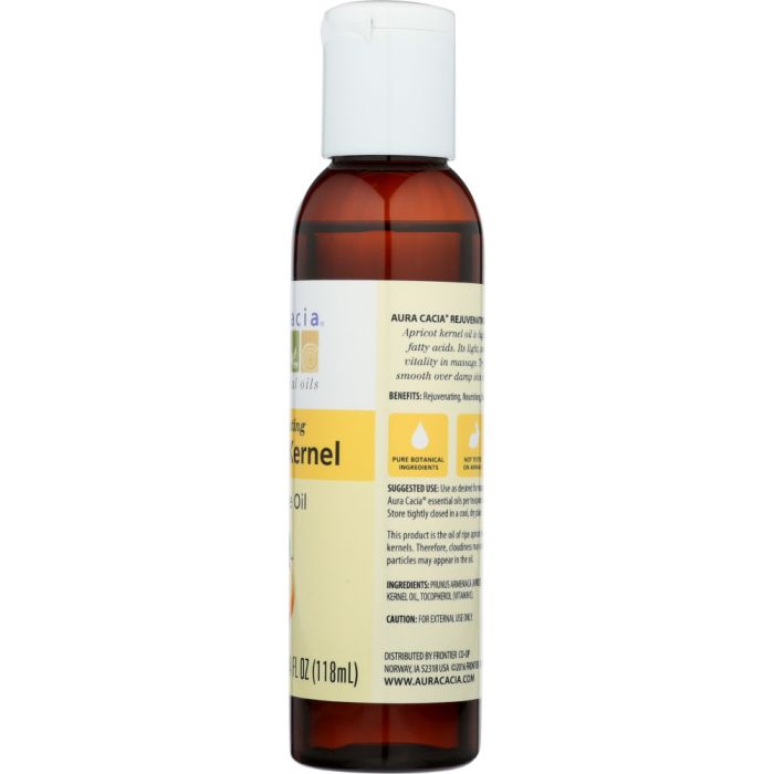 AURA CACIA: Natural Skin Care Oil Rejuvenating Apricot Kernel, 4 Oz