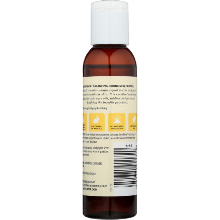 AURA CACIA: Natural Skin Care Oil Jojoba Balancing, 4 Oz