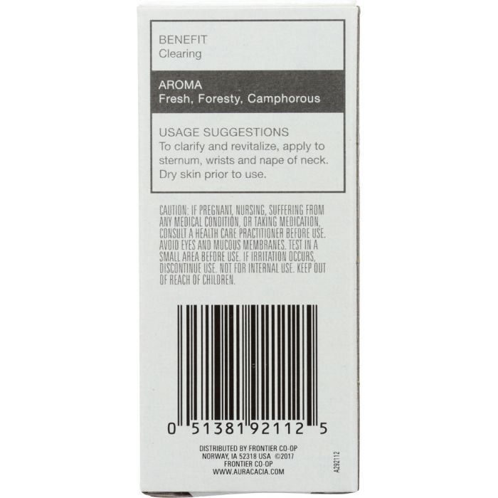 AURA CACIA: Oil Essential Roll-on Eucalyptus, 0.31 oz