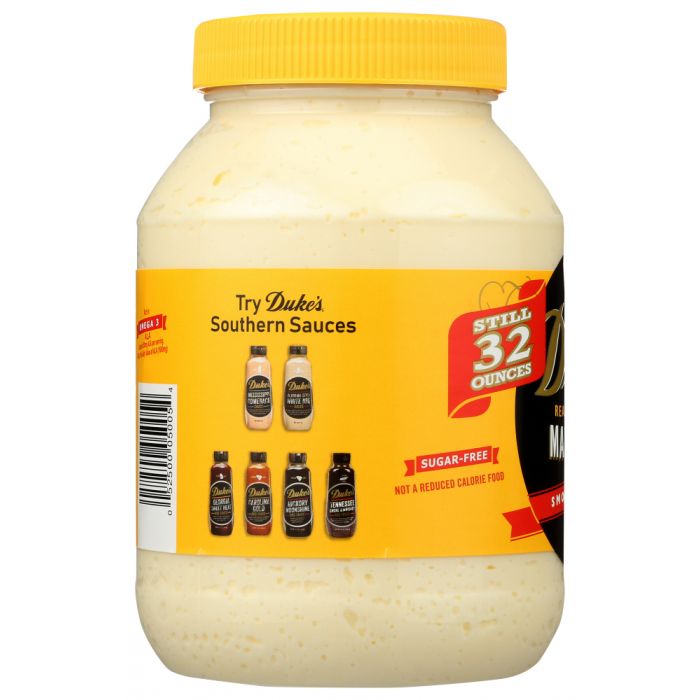 DUKES: Mayonnaise Sugar Free, 32 oz