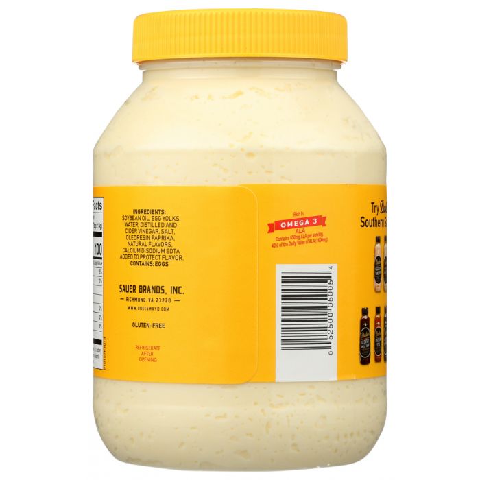 DUKES: Mayonnaise Sugar Free, 32 oz