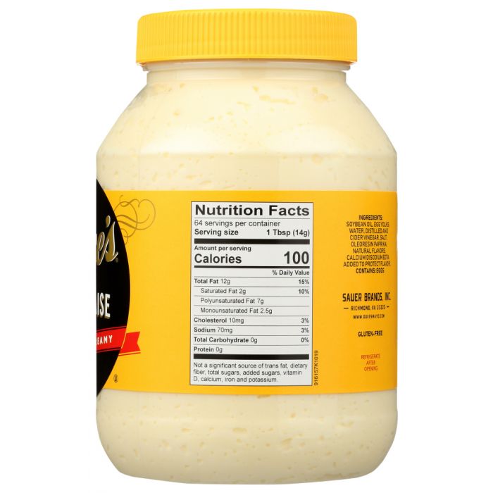 DUKES: Mayonnaise Sugar Free, 32 oz