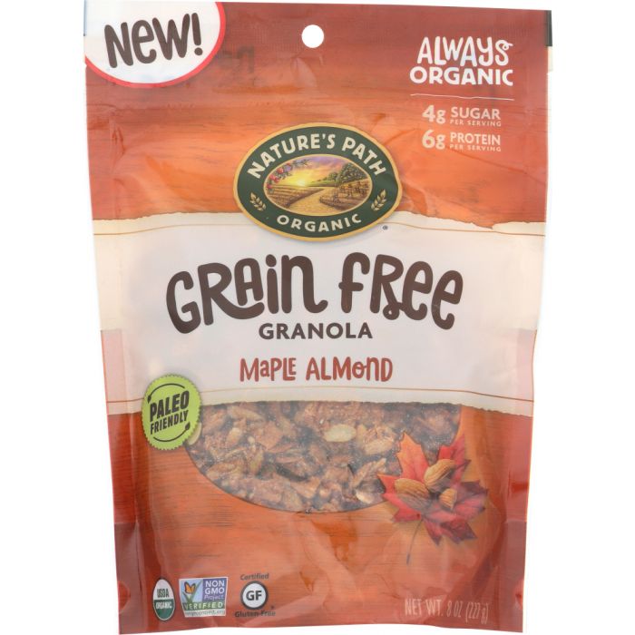 NATURES PATH: Granola Green Free Maple Almond, 8 oz