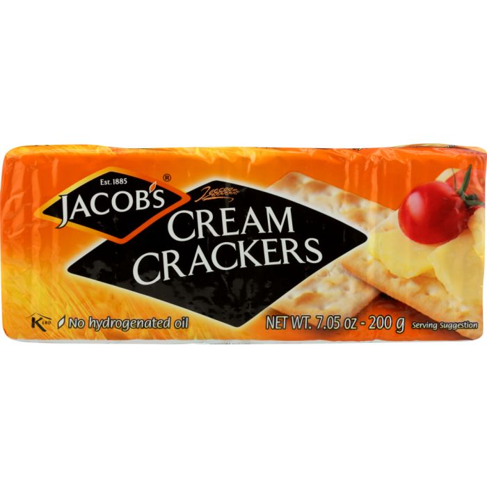 JACOBS: Cream Crackers, 7.05 oz