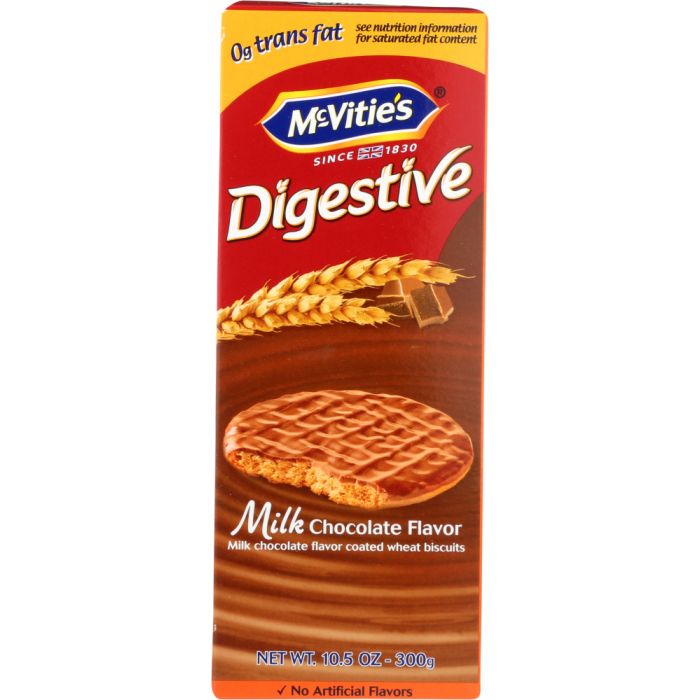 MCVITIES: Crackers Digestive Milk Chocolate, 10.5 oz