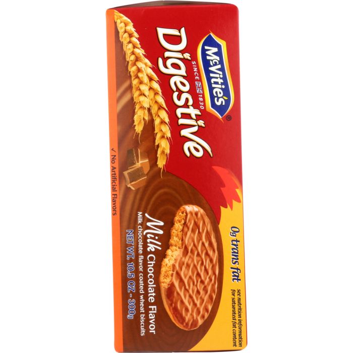 MCVITIES: Crackers Digestive Milk Chocolate, 10.5 oz