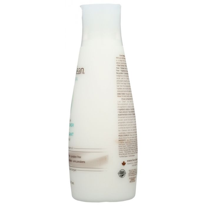 LIVE CLEAN: Conditioner Argan Oil, 12 oz