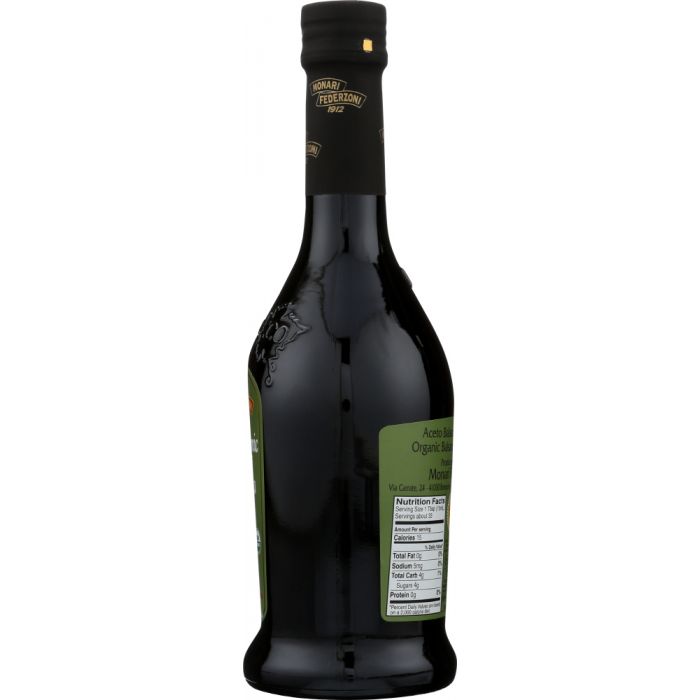 MONARI: Vinegar Balsamic Organic, 16.9 oz