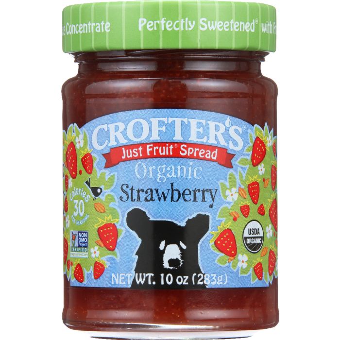 CROFTERS: Organic Strawberry Fruit Spread, 10 oz