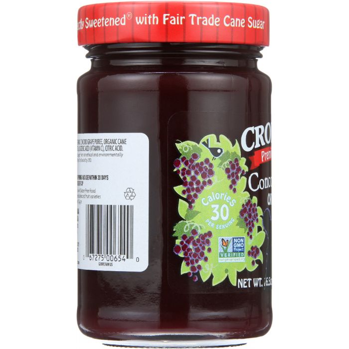 CROFTERS: Concord Grape Fruit Spread, 16.5 oz