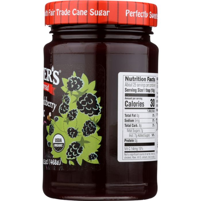 CROFTERS: Blackberry Seedless Fruit Spread, 16.5 oz