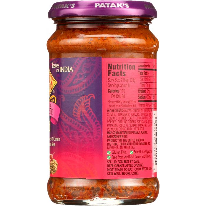 PATAKS: Paste Curry Mild, 10 oz