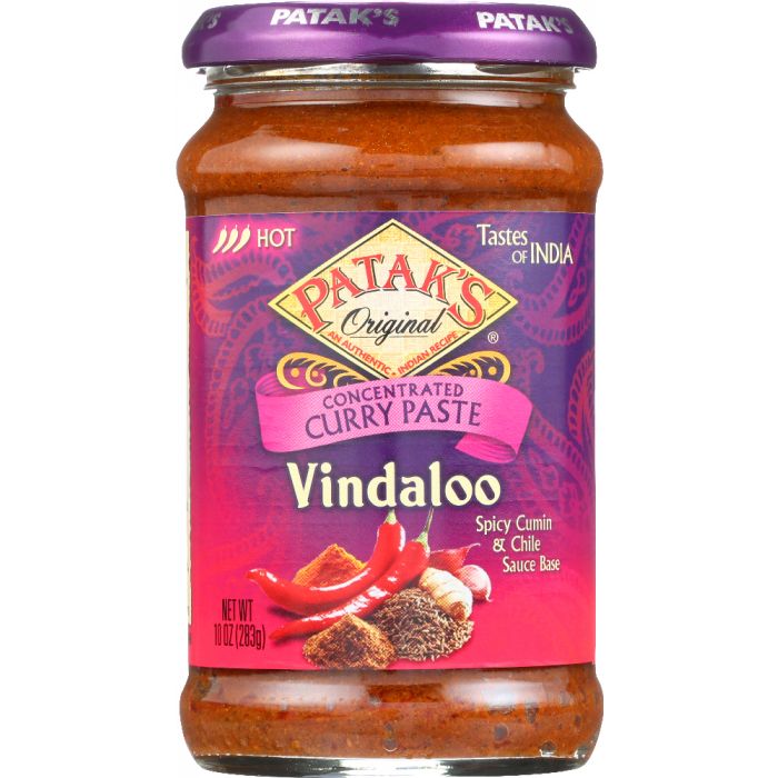 PATAKS: Paste Curry Vindaloo, 10 oz